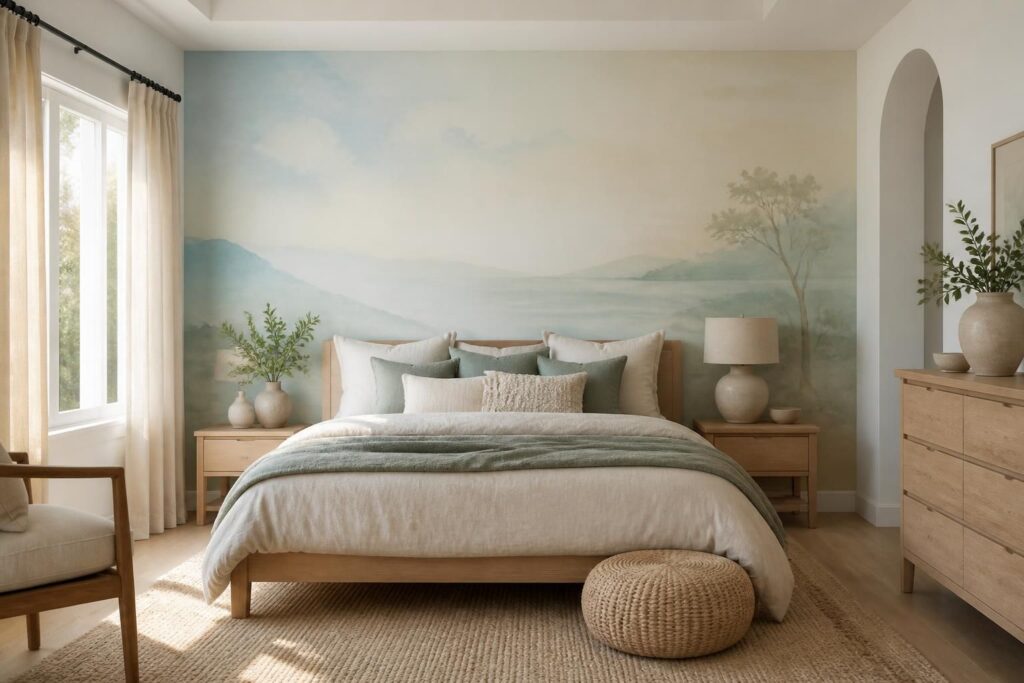 découvrez nos conseils et idées de couleurs de peinture murale pour créer une chambre apaisante et chaleureuse, idéale pour un véritable cocon de détente.